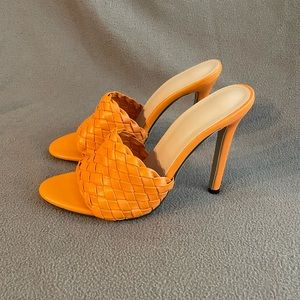 Orange heels